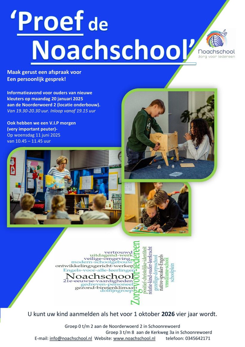 Open Morgen en informatieavond 2025